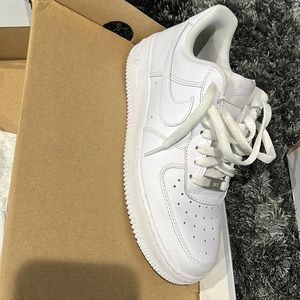 Slightly used Air Force 1s almost new